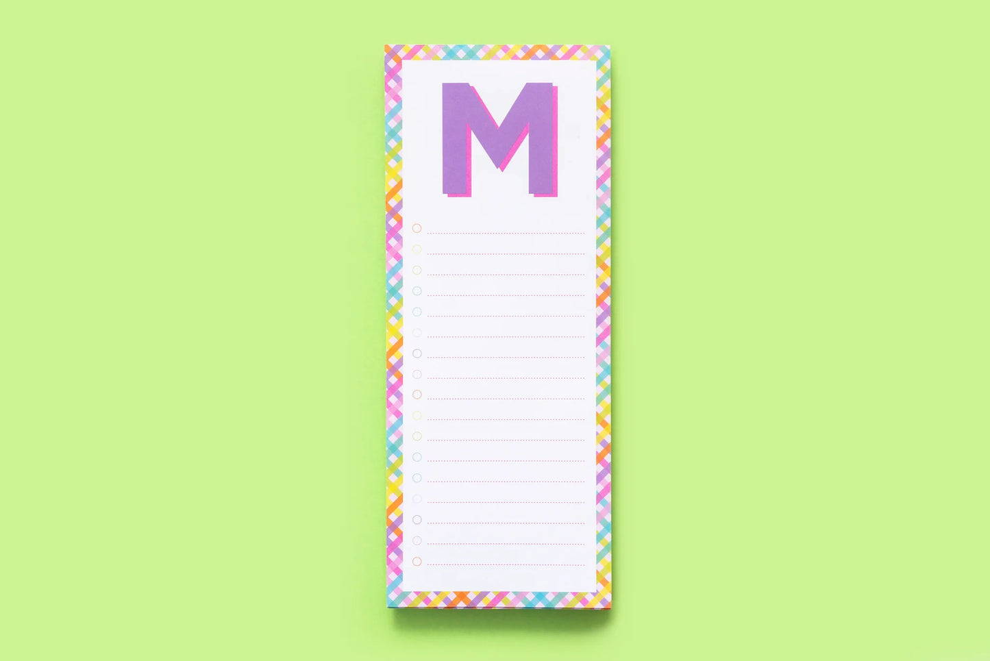 Letter List Pads