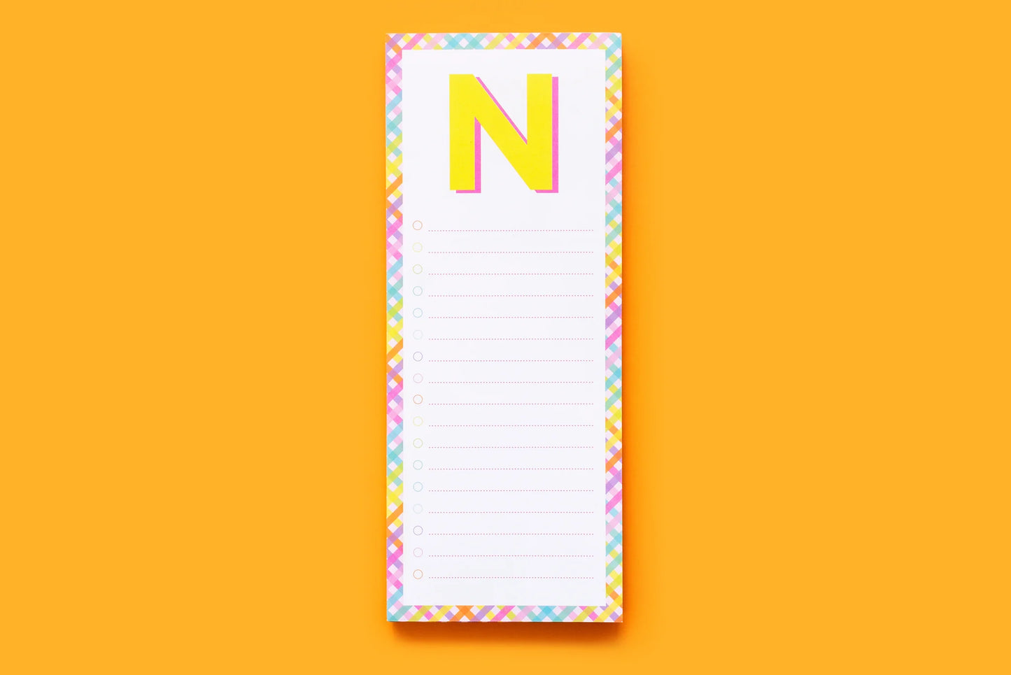 Letter List Pads