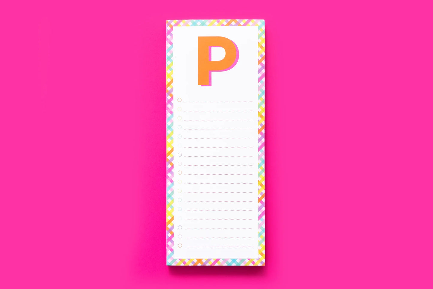 Letter List Pads