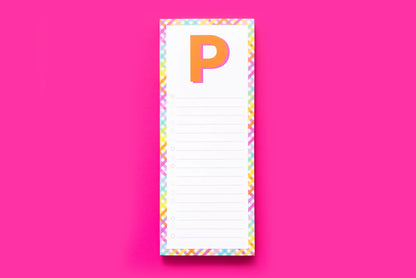 Letter List Pads