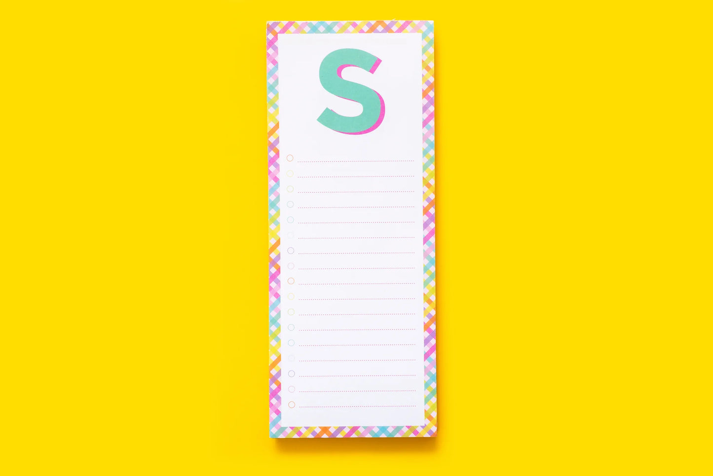 Letter List Pads