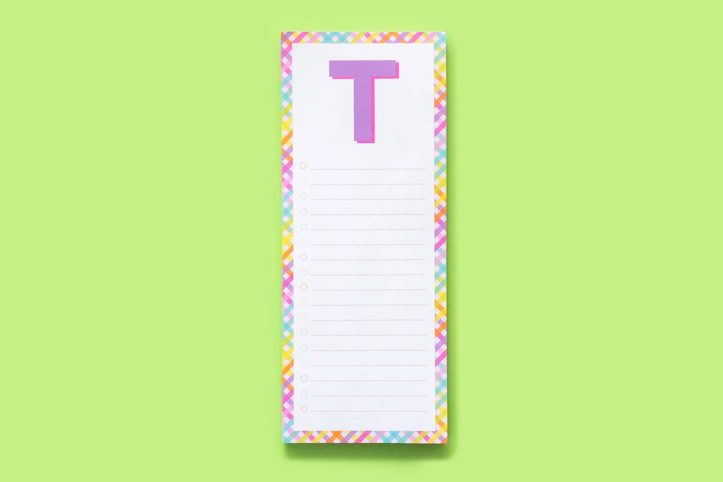 Letter List Pads