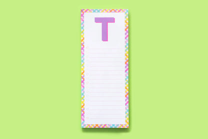 Letter List Pads