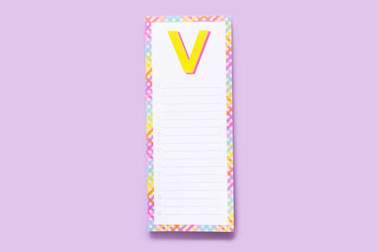 Letter List Pads