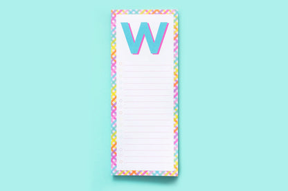Letter List Pads