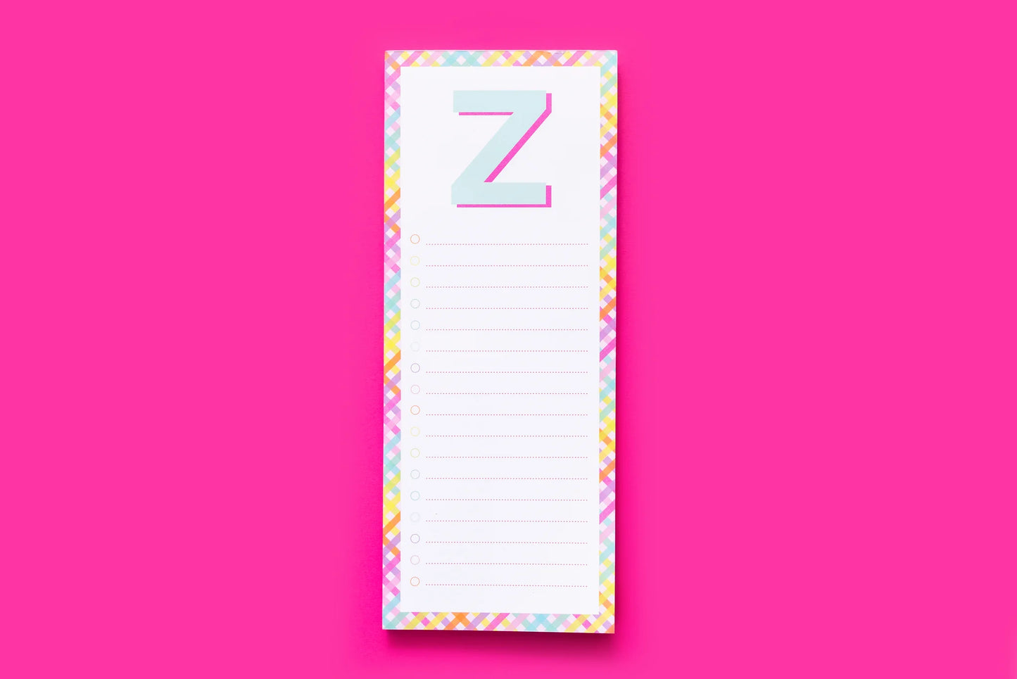 Letter List Pads
