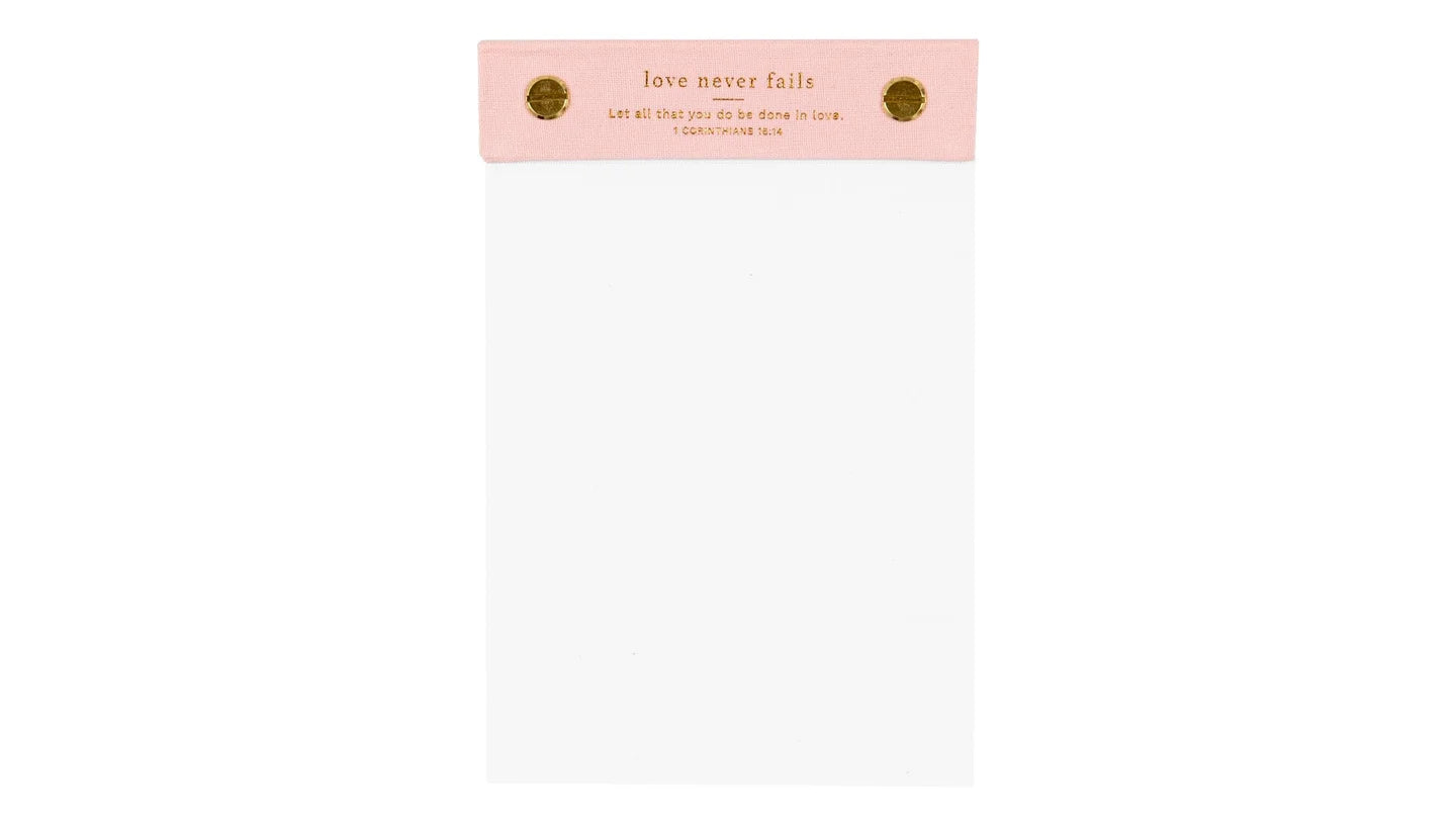 Love Never Fails Desk Pad