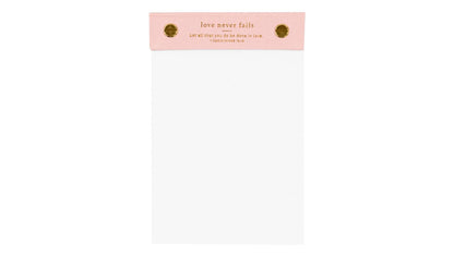 Love Never Fails Desk Pad