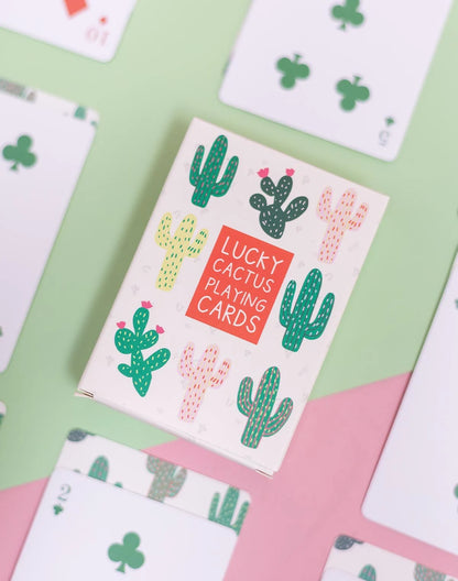 Lucky Cactus Playing Cards