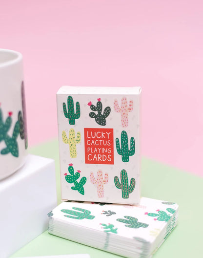 Lucky Cactus Playing Cards