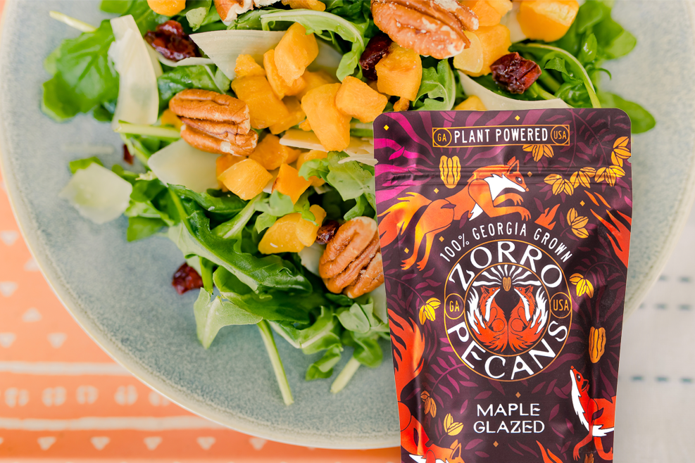 Maple Glazed Pecans