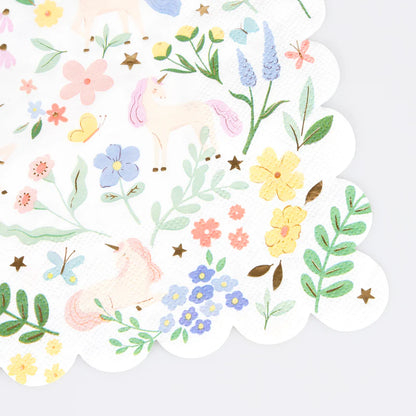 Meadow Unicorns Large Napkins