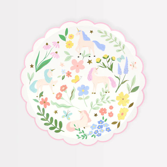 Meadow Unicorns Side Plate