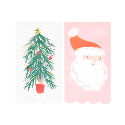 Mixed Christmas Icons Guest Towels