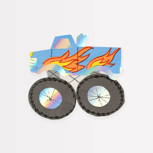 Monster Truck Napkins