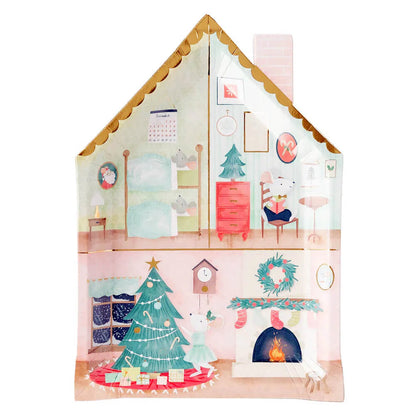 Mouse House Plates