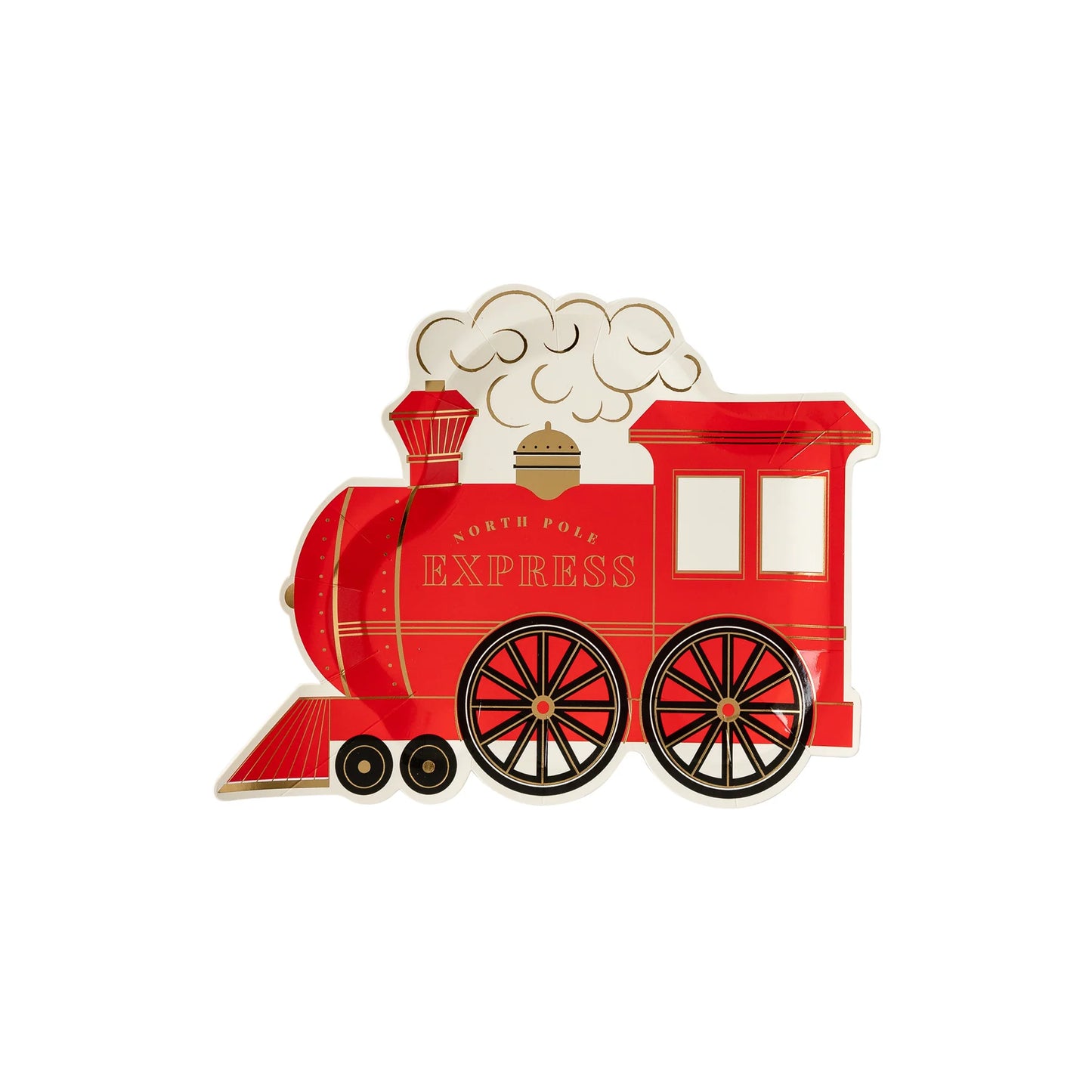 North Pole Express Train Plate