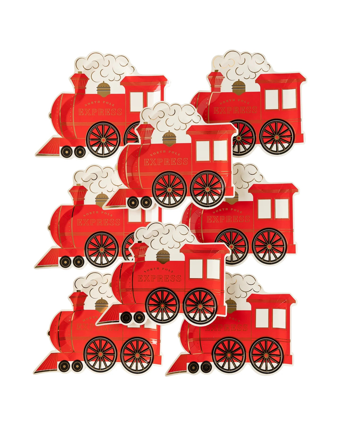 North Pole Express Train Plate