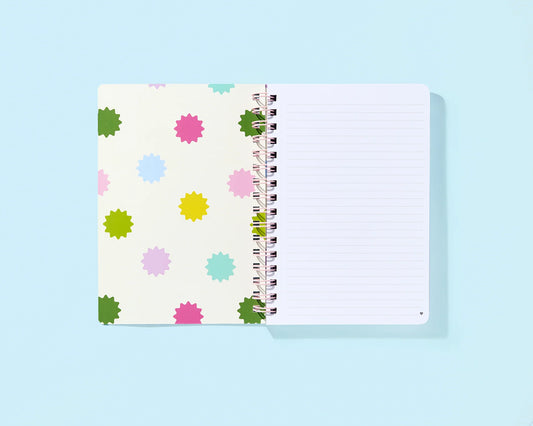 Notes Striped Notebook