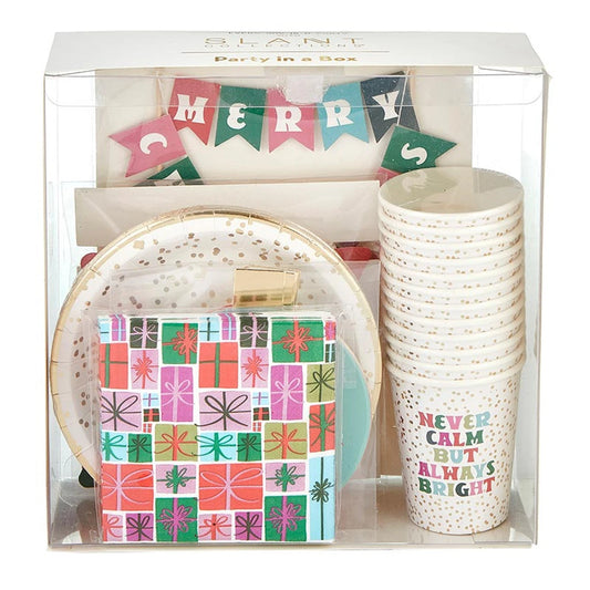 Party In A Box-Holiday Plaid