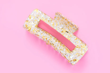 Pearl Confetti Claw Clip