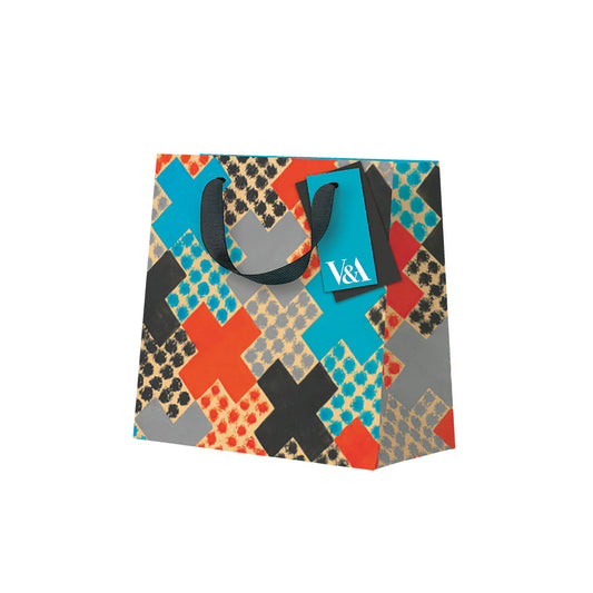 Playful Geometric Mini Gift Bag