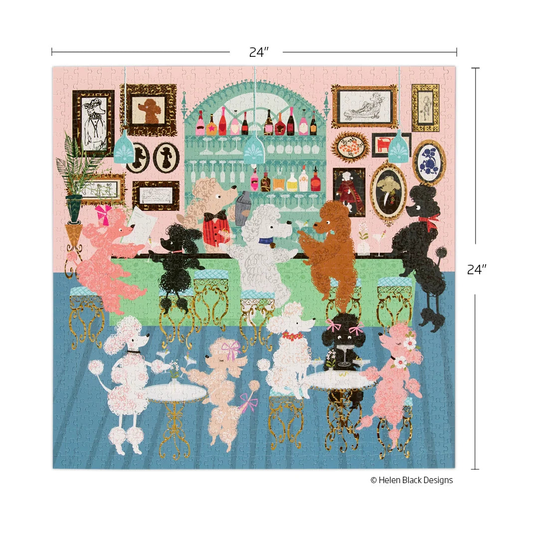 Poodle Martini Lounge Puzzle