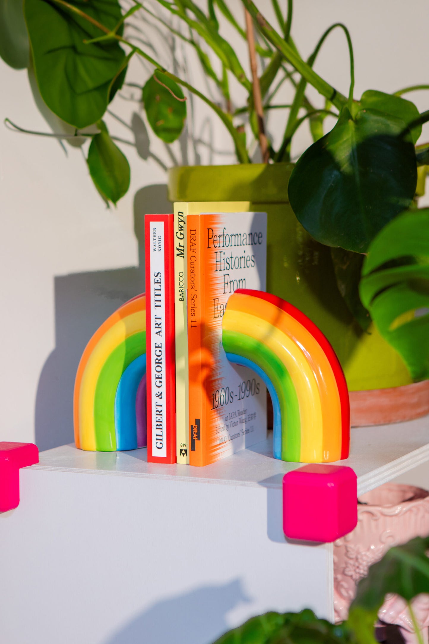 Rainbow Bookends