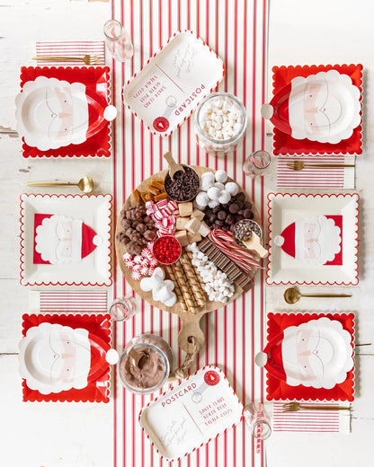 Santa Shaped Napkins