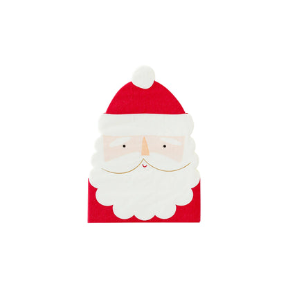 Santa Shaped Napkins
