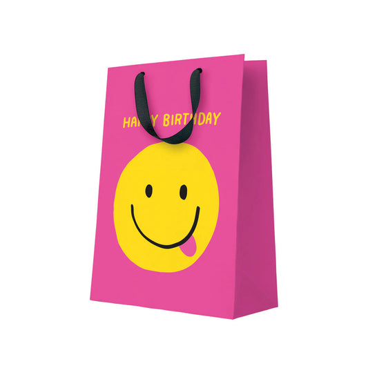 Smiley Face Large Gift Bag