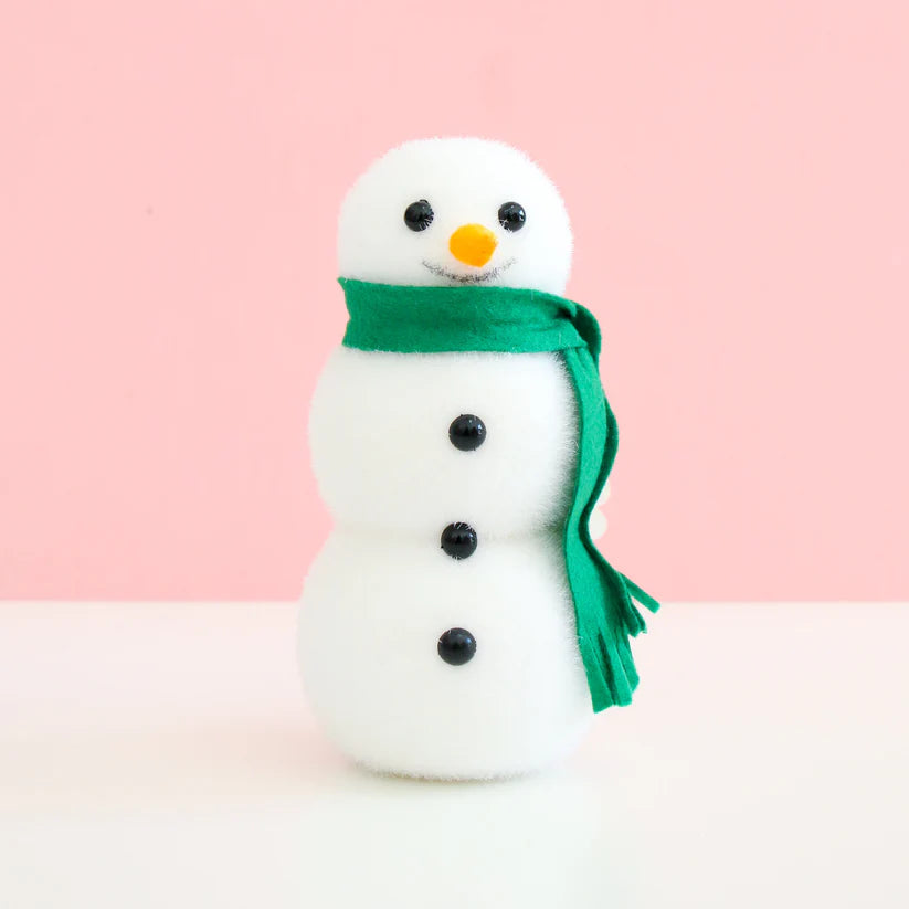 Snowman Cutie - Kelly Green