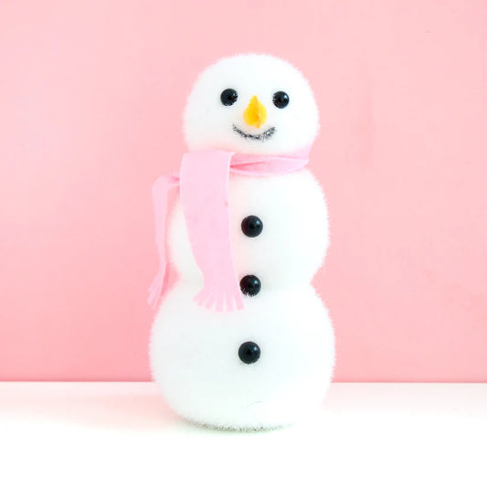 Snowman Cutie - Light Pink