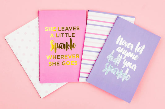 Sparkle Mini Notebook Set