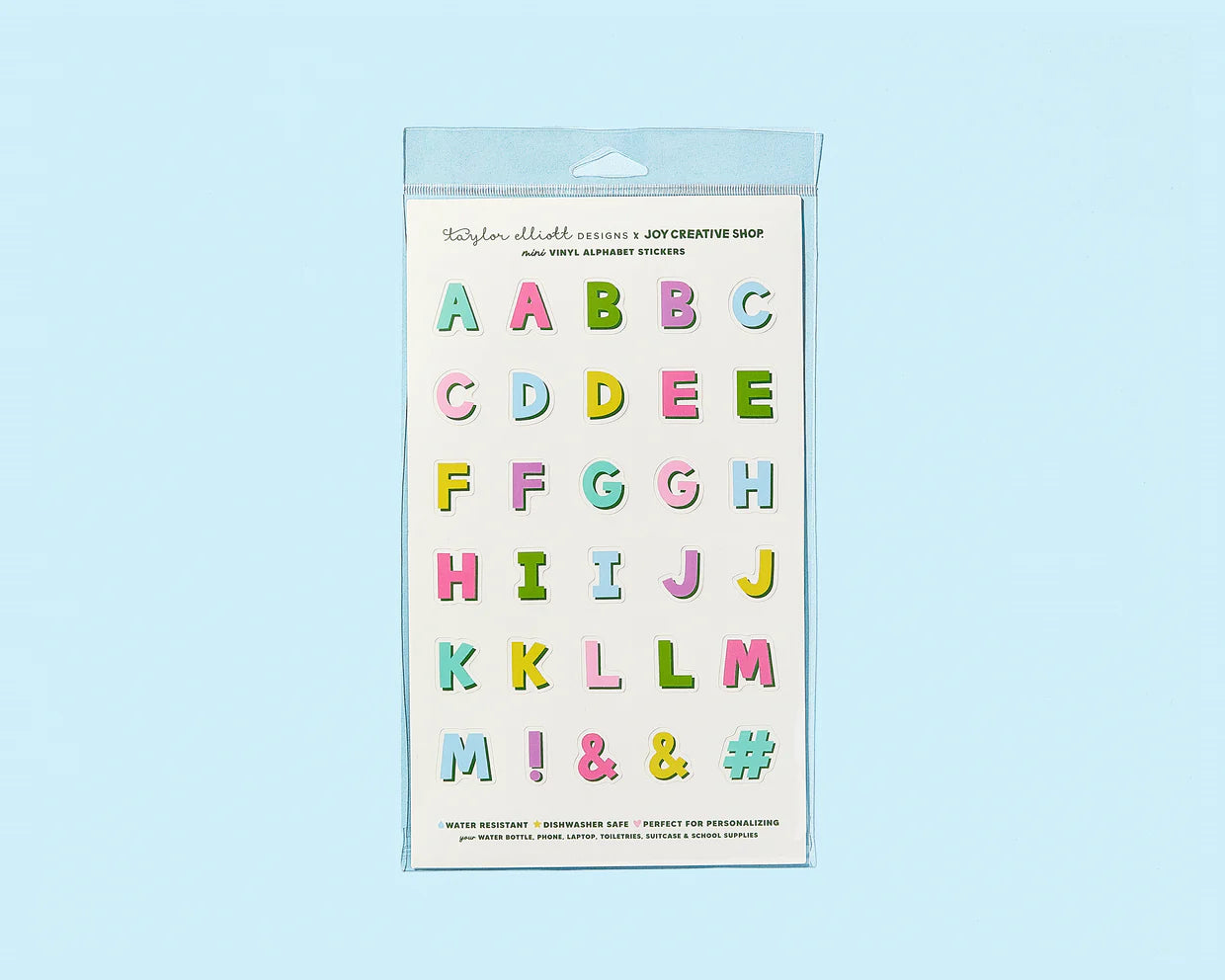 Vinyl Alphabet Stickers