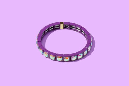 Zoe Bracelet | Purple