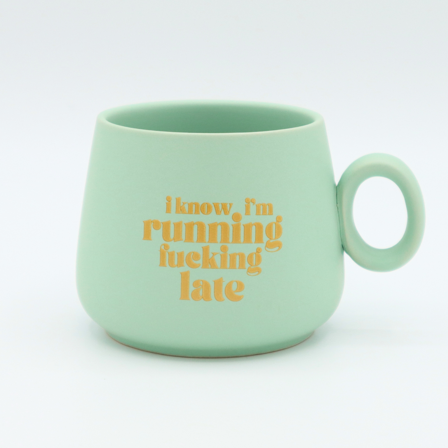 Running F*cking Late Mug