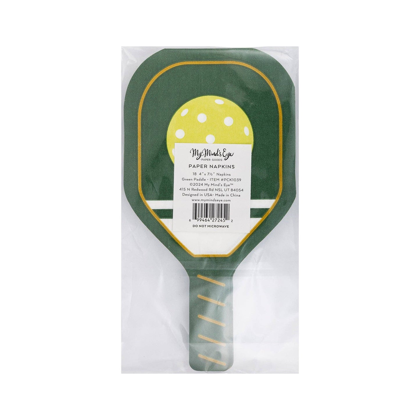 Green Paddle Napkin