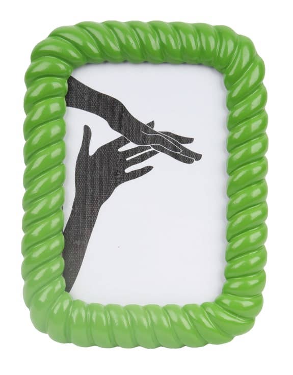 Green Twist Picture Frame