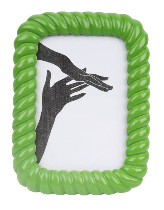 Green Twist Picture Frame