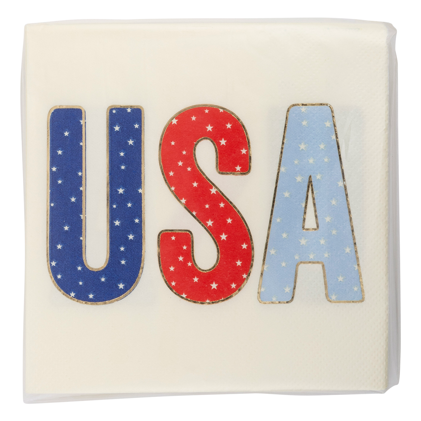 USA Cocktail Napkin