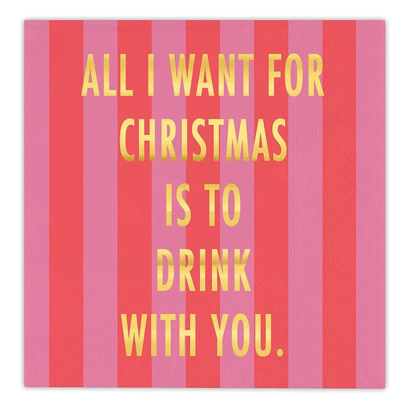 All I Want for Christmas Napkins