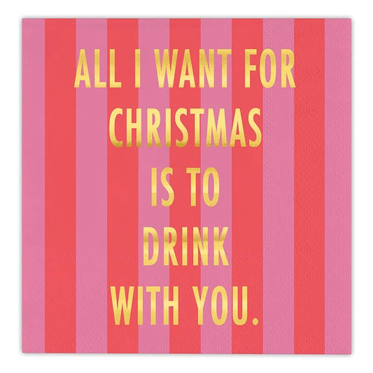 All I Want for Christmas Napkins