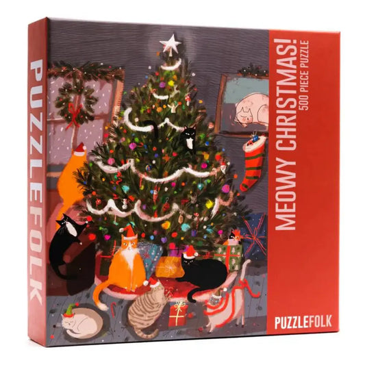 Meowy Christmas Puzzle