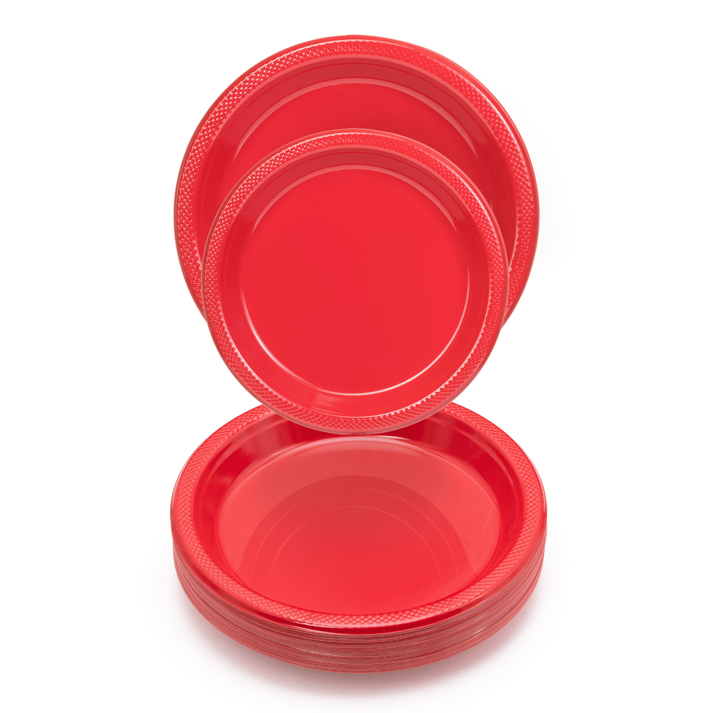 Red Plastic Plates (7in./50ct.)