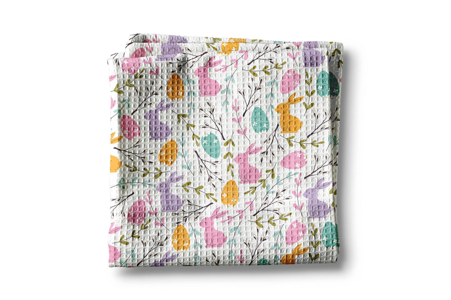 Easter Bunnies Tea Towel