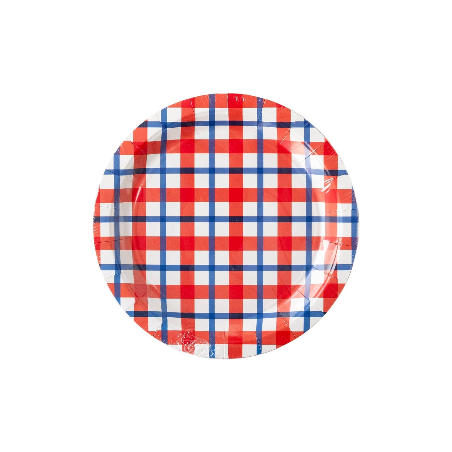 Americana Plaid Plate