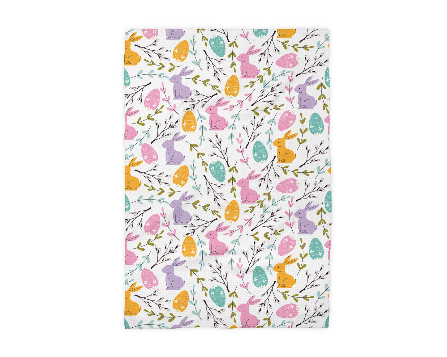 Easter Bunnies Tea Towel