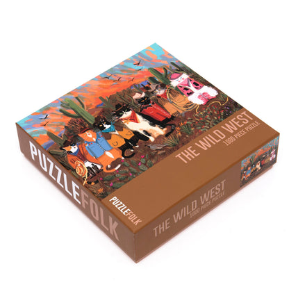 The Wild West Puzzle 1000 Pc