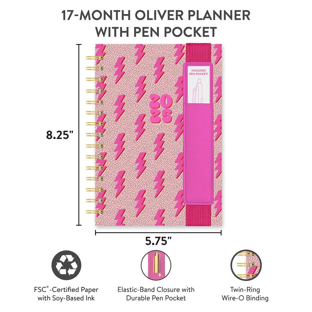 2025 Charged Up Planner